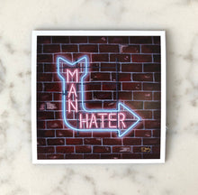 Load image into Gallery viewer, Art magnet  - &quot;My Name In Lights IV (Man Hater)&quot;
