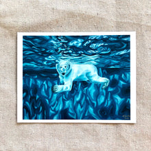 Load image into Gallery viewer, Postcard prints - Polar Bears (set of 2)
