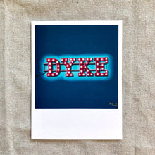 Load image into Gallery viewer, Postcard prints (set of 4) - &quot;My Name In Lights&quot;
