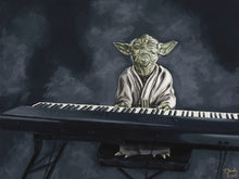 Load image into Gallery viewer, Fine art print  - &quot;Yoda Playing the Piano&quot; (2 sizes)
